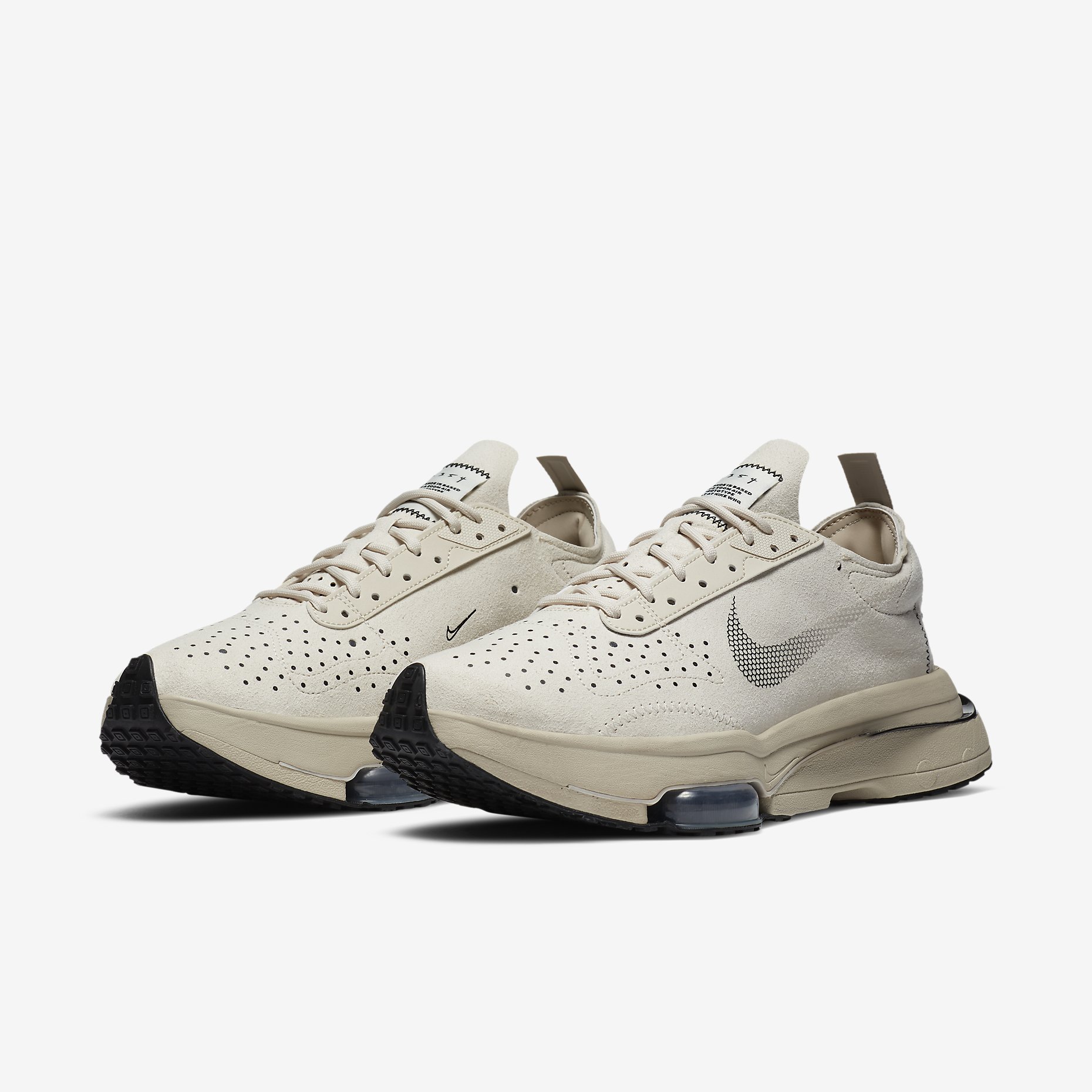 nike air zoom type white on feet