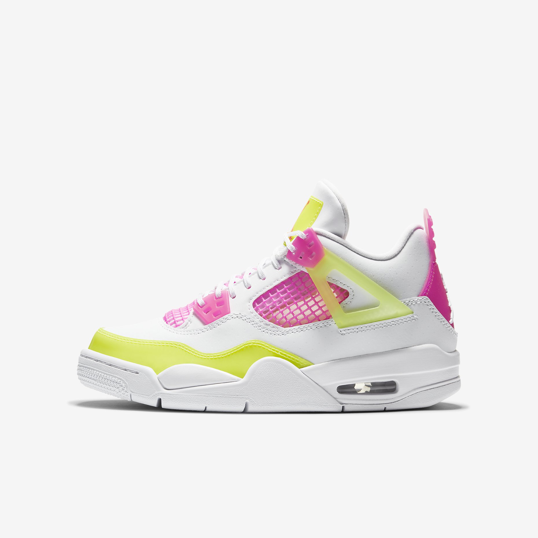 Air Jordan 4 Retro SE GS 'Lemon Venom/Pink Blast' CV7808-100