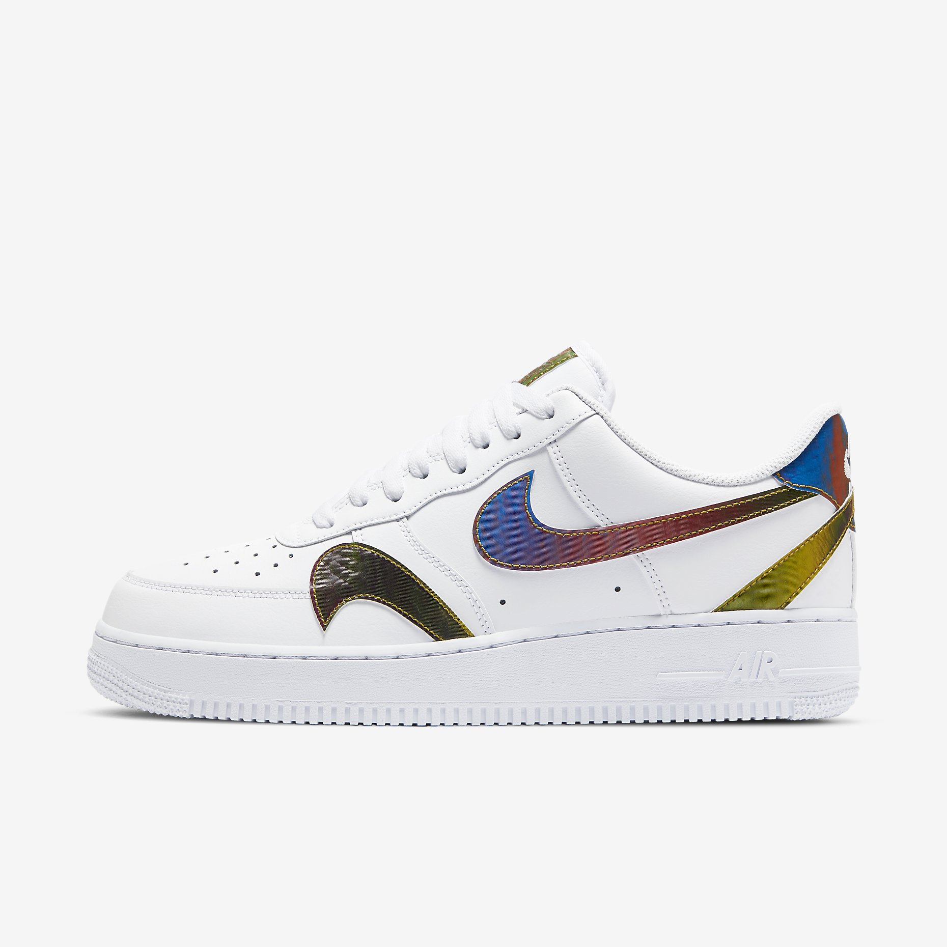 Nike Air Force 1 LV8 'White Multicolor' - 'Misplaced Swoosh' CK7214-101
