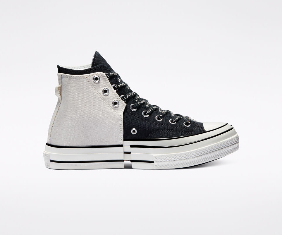 Converse x Feng Chen Wang 2-in-1 Chuck 70 'Natural Ivory/Black' 169839C Converse x Feng Chen Wang 2-in-1 Chuck 70 'Natural Ivory/Black' 169839C