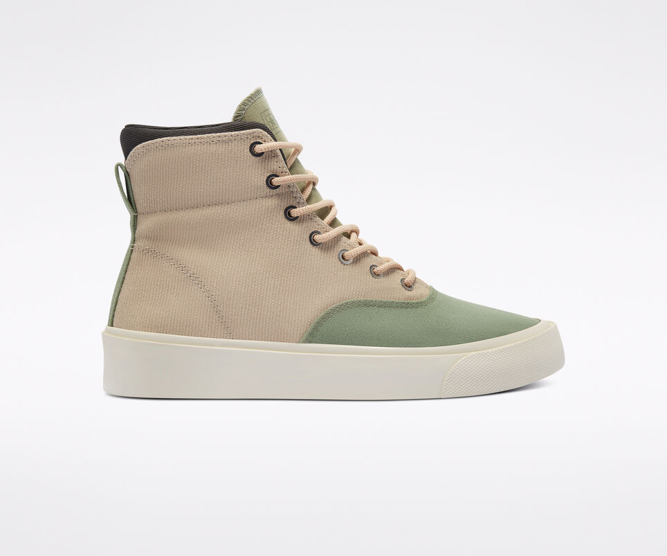 Converse Skidgrip Mid 'Safari Oil Green' - 'Jungle Cloth' 169640C
