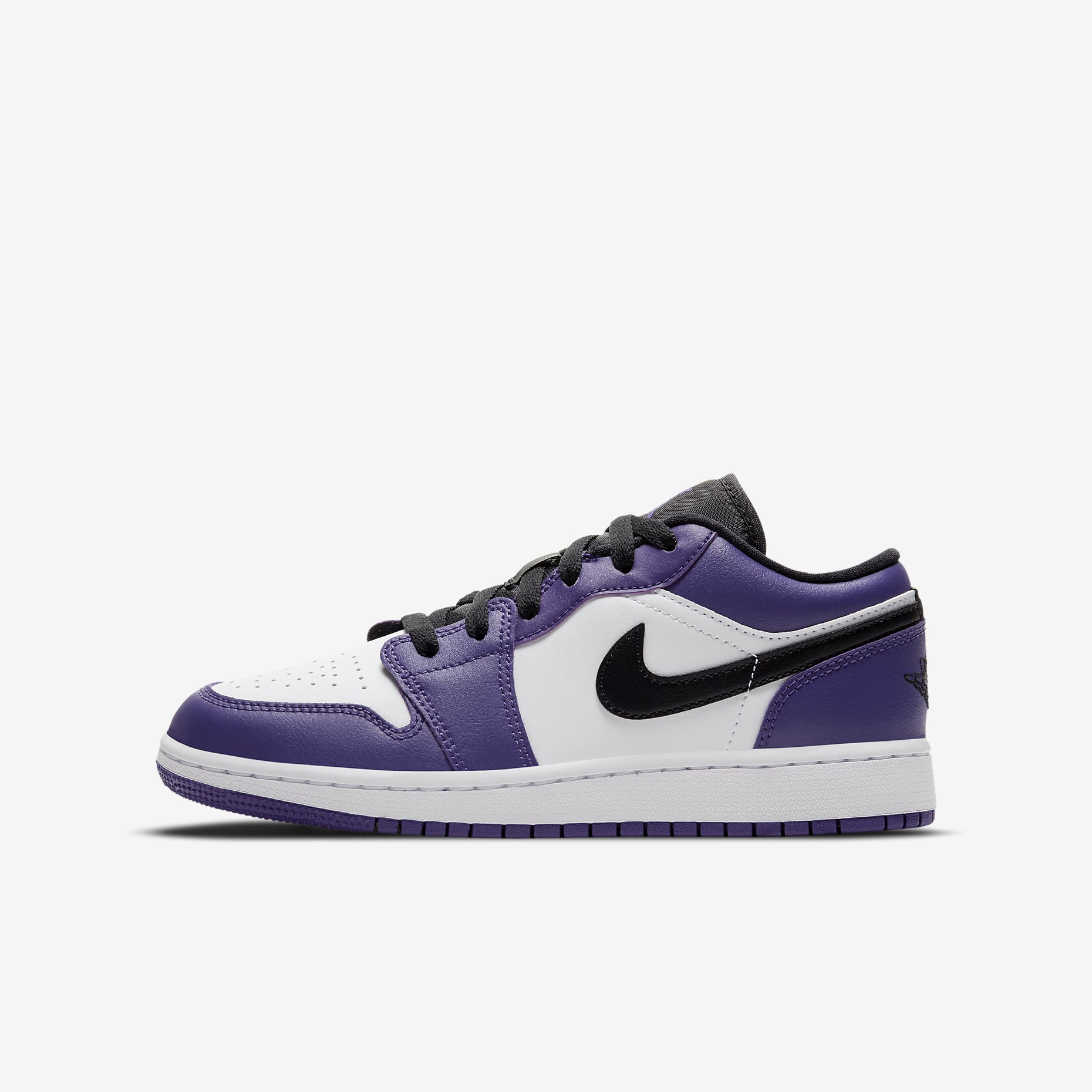 Air Jordan 1 Low GS 'Court Purple' 553560-500 Air Jordan 1 Low GS 'Court Purple' 553560-500