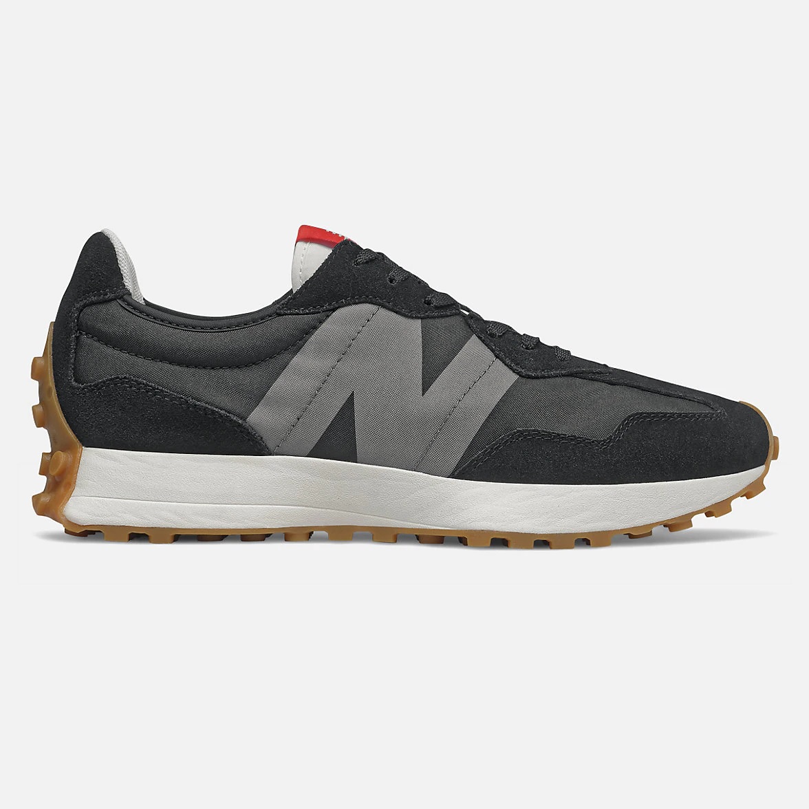New Balance 327 'Black/Castlerock' MS327STC