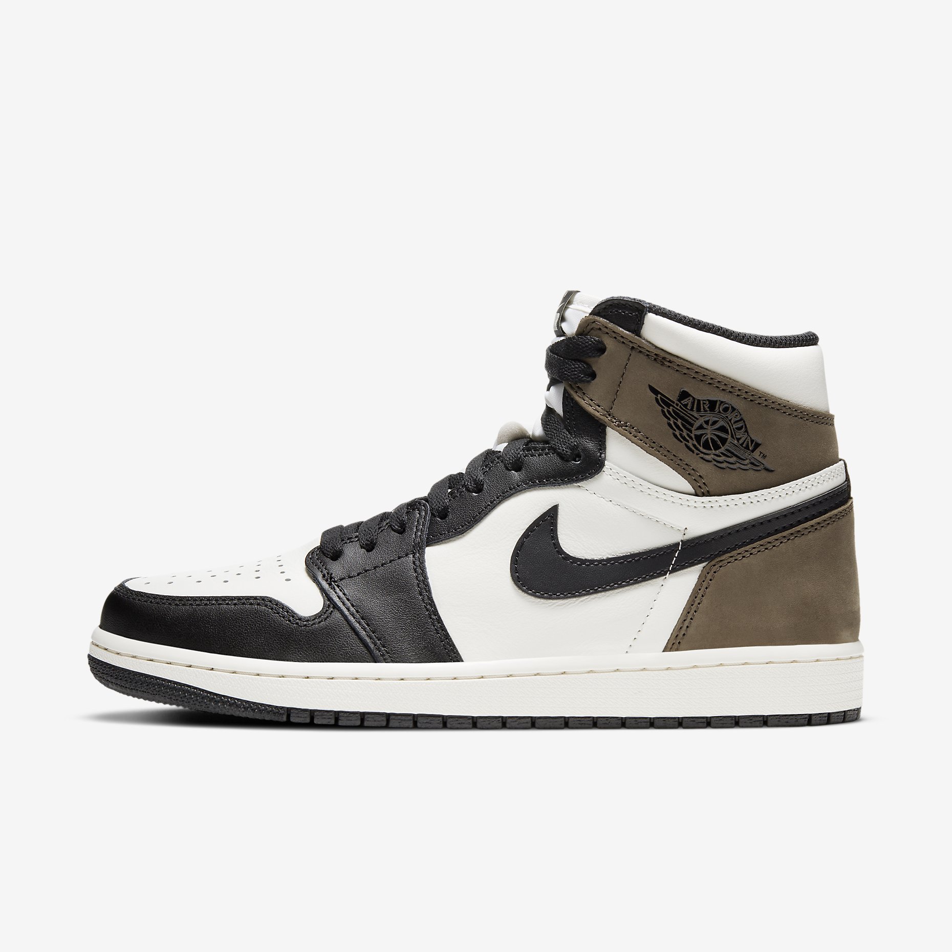 Air Jordan 1 Retro High OG 'Black Mocha' 555088-105