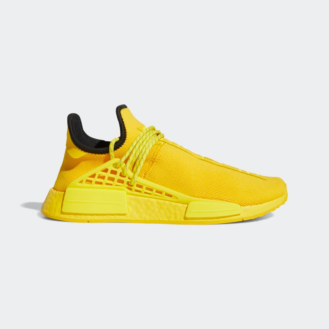  Pharrell Williams x adidas Originals NMD HU 'Bold Gold'  GY0091