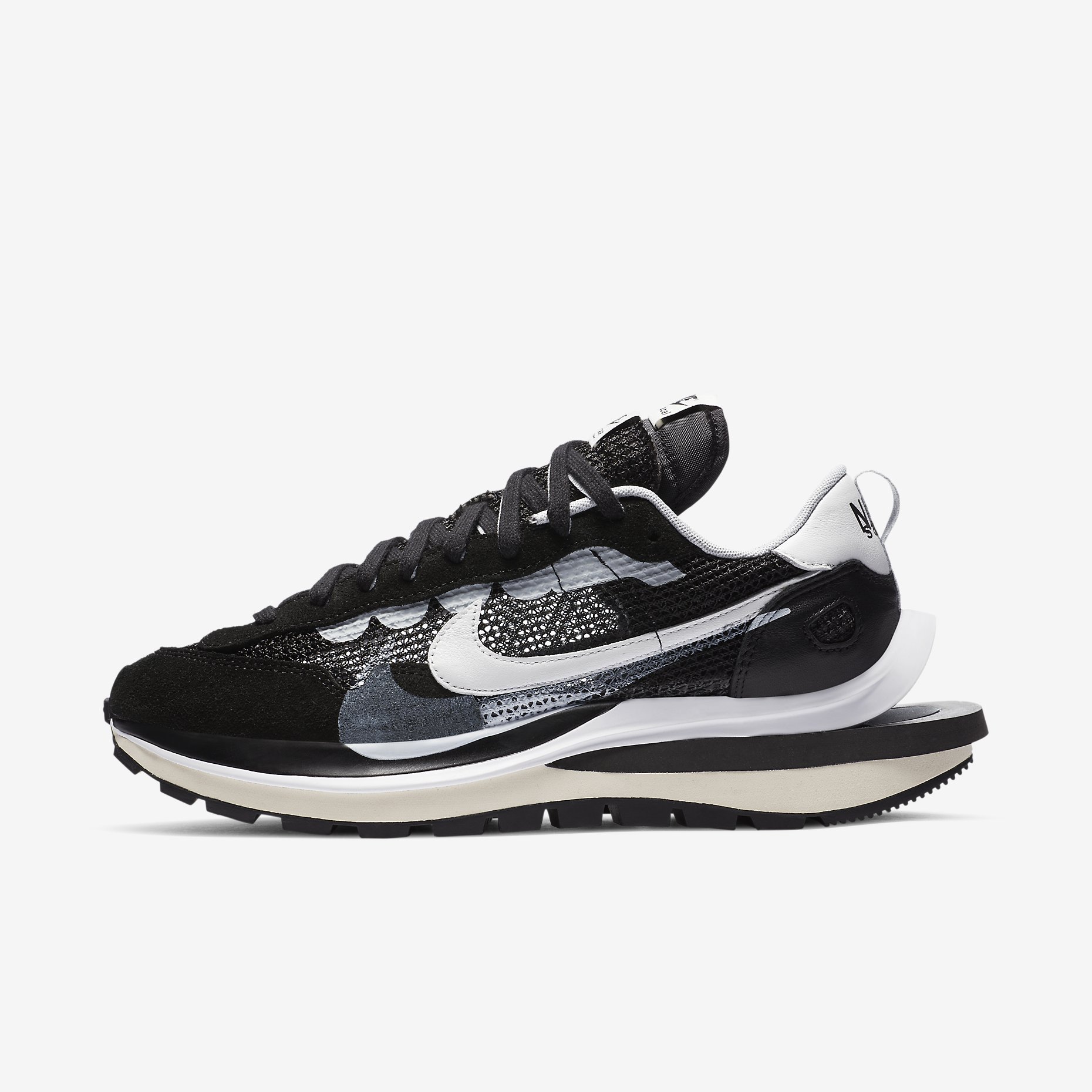 Nike x Sacai VaporWaffle 'Black/White' CV1363-001
