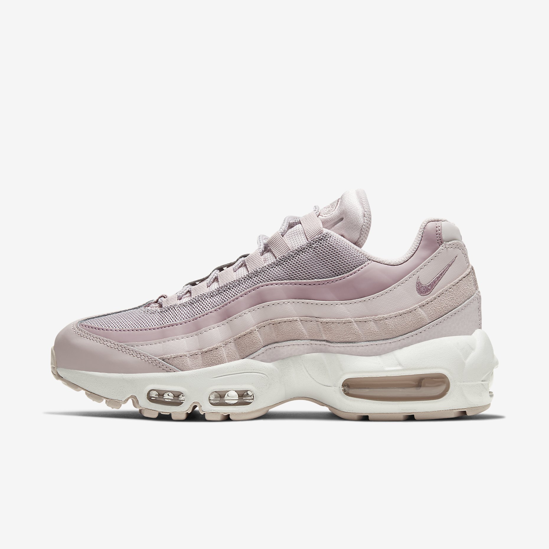 Women's Nike Air Max 95 'Barely Rose/Plum Chalk ' CI3710-600