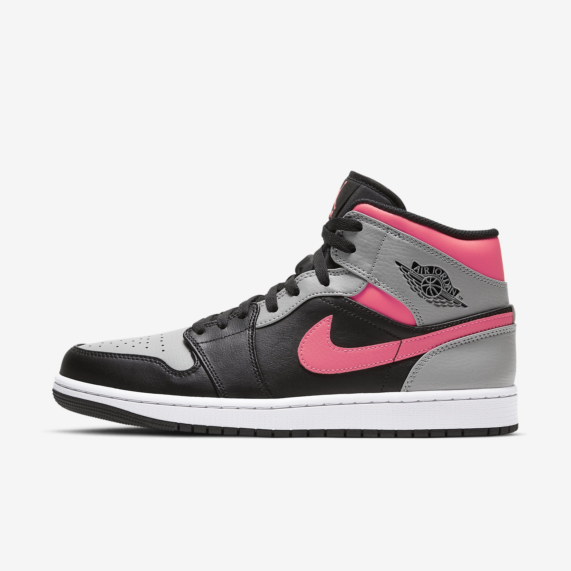 Air Jordan 1 Mid 'Pink Shadow' 554724-059