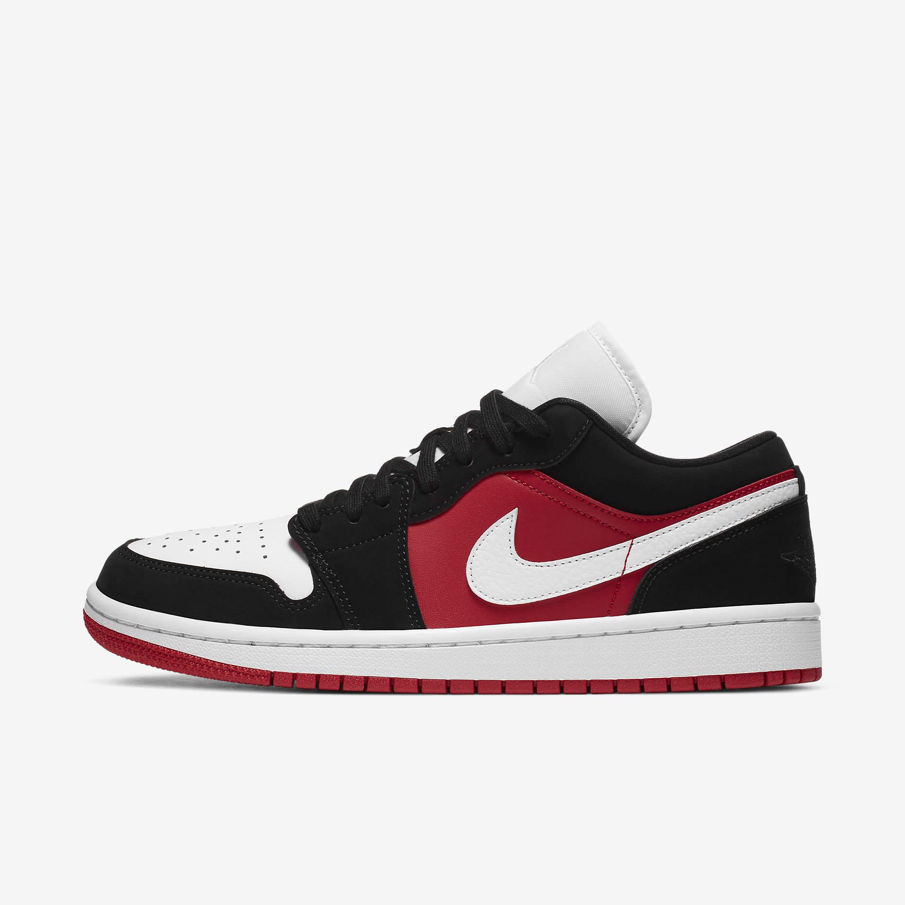 Wmns Air Jordan 1 Low "Gym Red/Black/White" DC0774-016