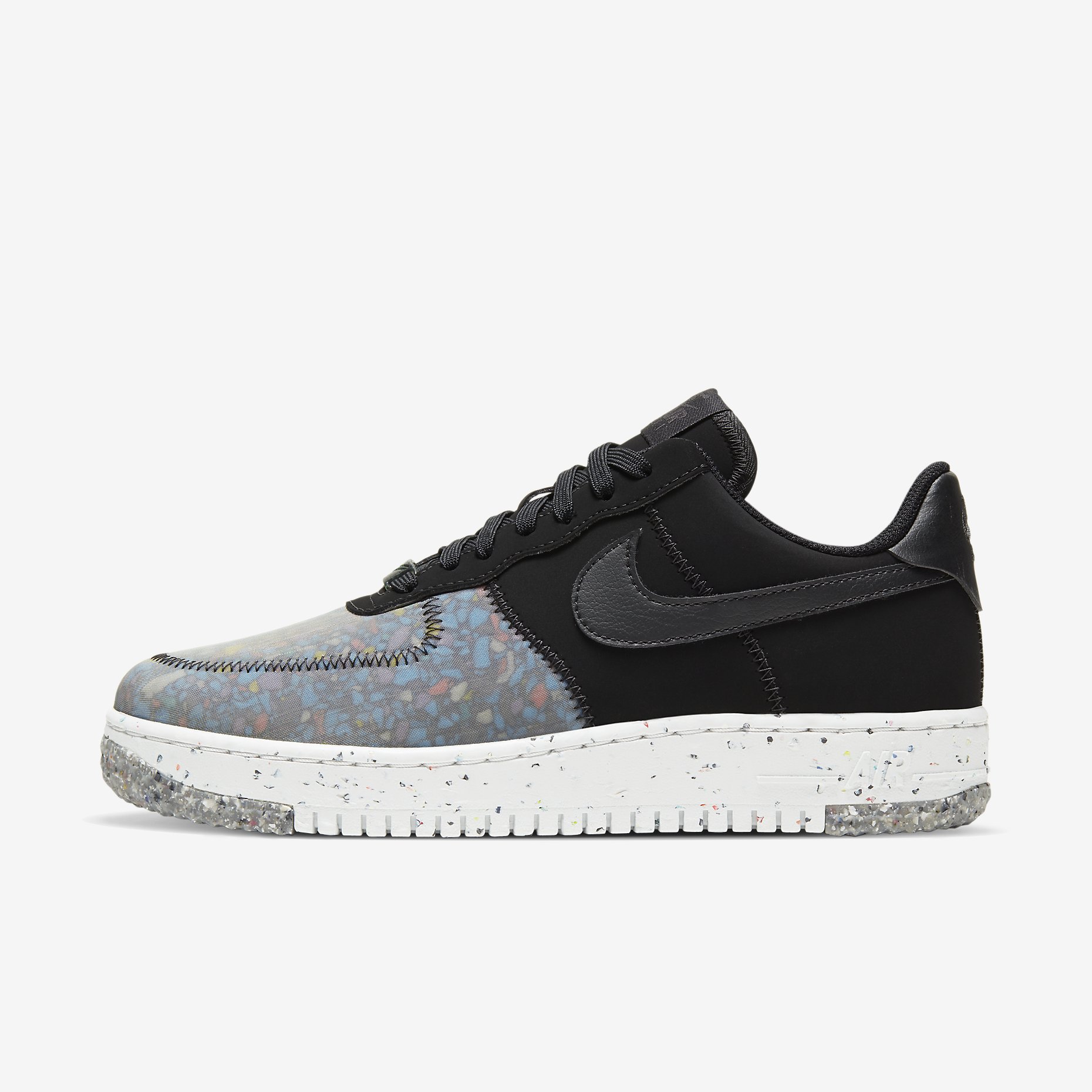 Women's Nike Air Force 1 Crater 'Black/Multi' CT1986-002