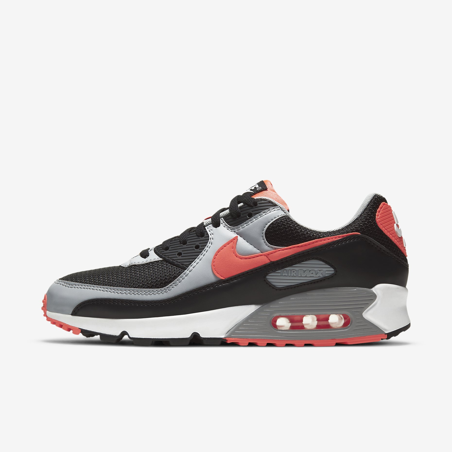 Nike Air Max 90 'Black/Radiant Red' CZ4222-001