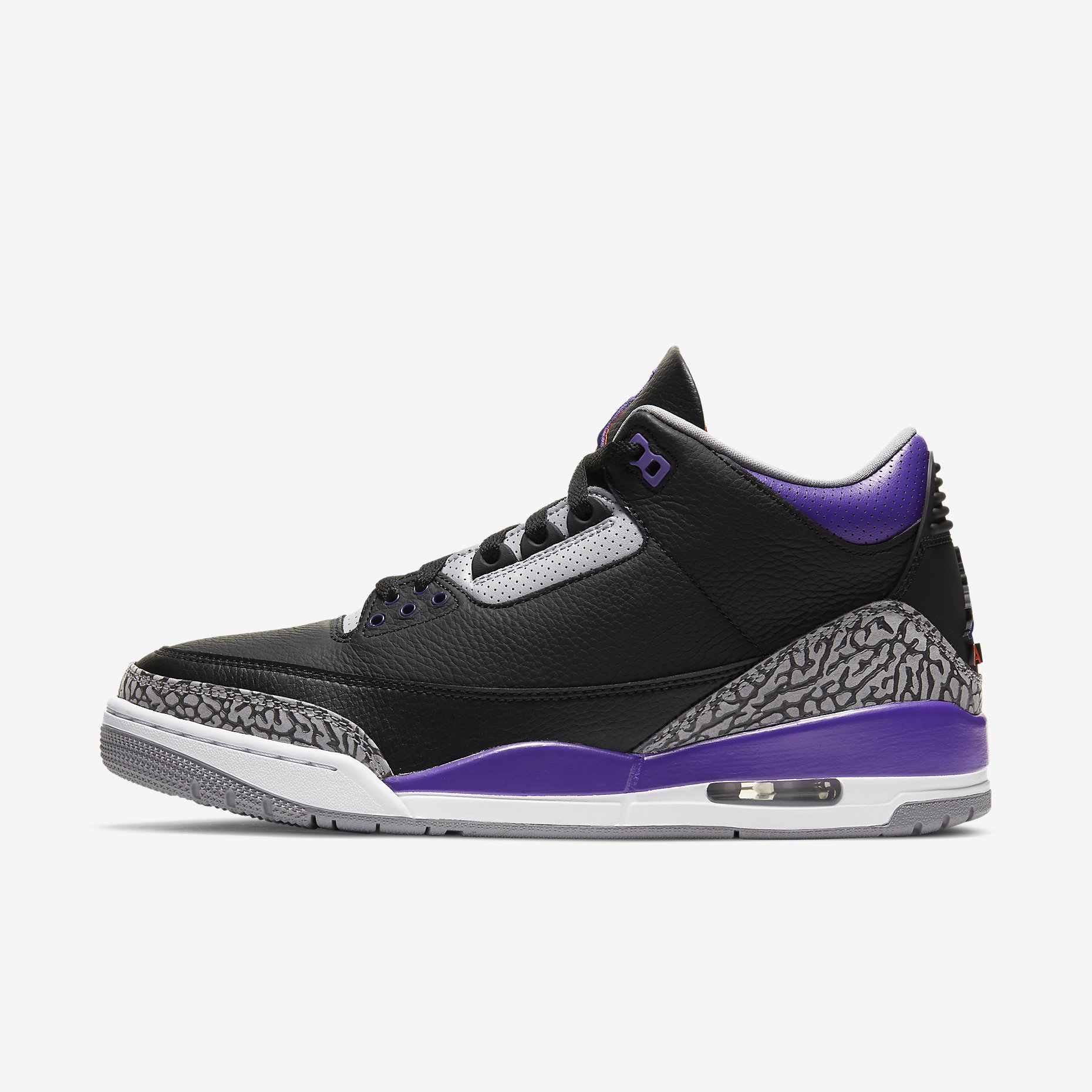 Air Jordan 3 Retro 'Court Purple' CT8532-050