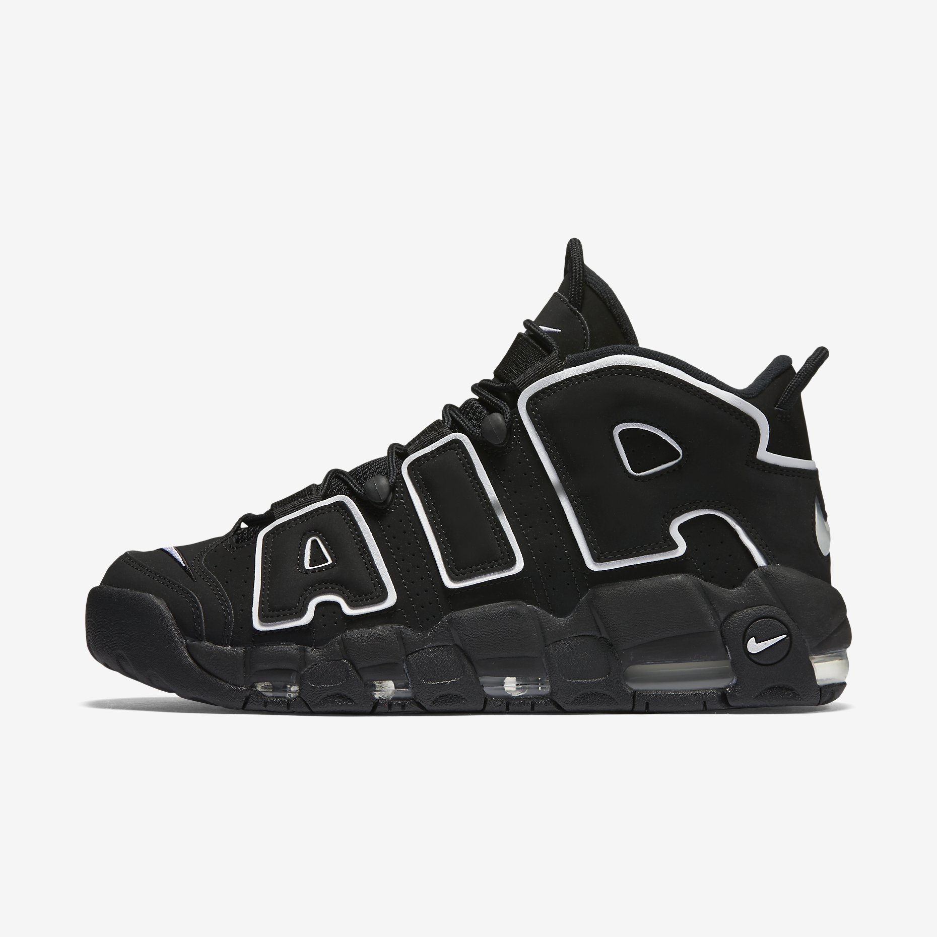 Nike Air More Uptempo Black White 2020 414962-002