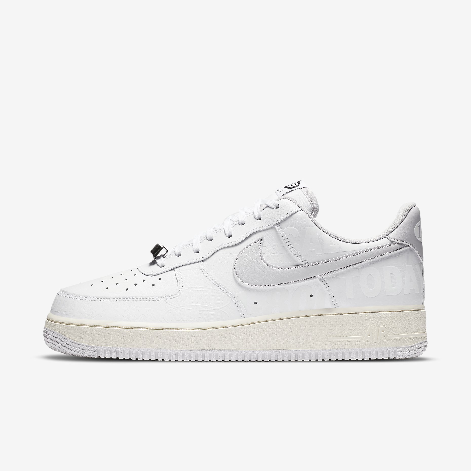 Nike Air Force 1 '07 PRM 'Toll Free' White CJ1631-100
